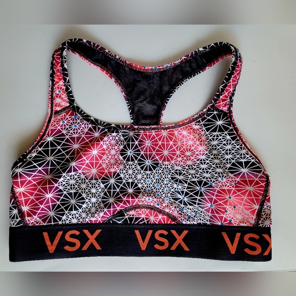 Victoria's Secret VSX Logo Sports Bra, Size M - Picture 2 of 7